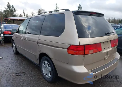 2000 Honda Odyssey Ex z USA, uszkodzony, nr VIN 2HKRL1861YH504939